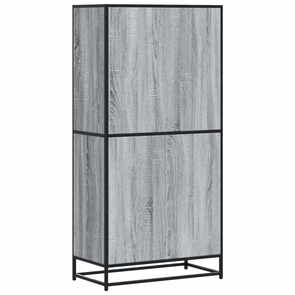 Skap Sonoma Grå 68x35x139 cm