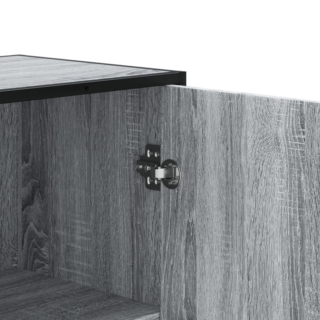 Skap Sonoma Grå 68x35x139 cm
