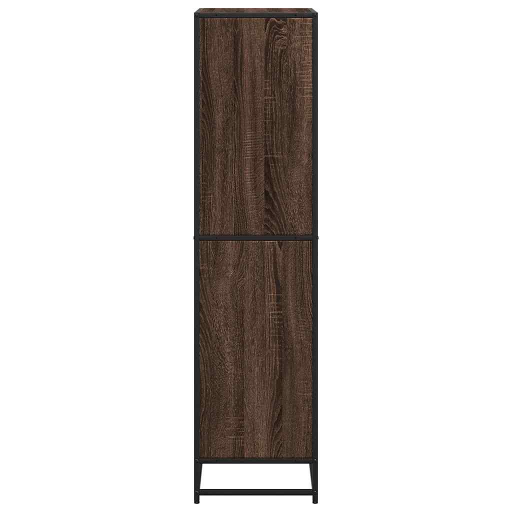 Bokhylle Brun Eik 60x35x139 cm
