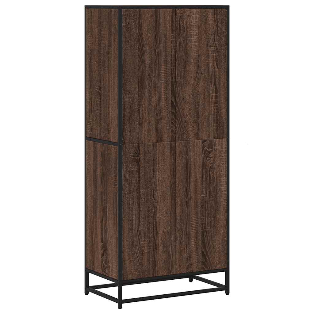 Bokhylle Brun Eik 60x35x139 cm