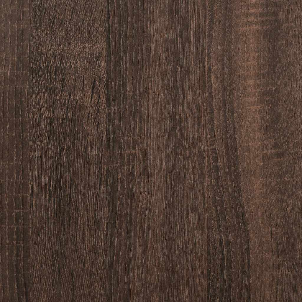 Bokhylle Brun Eik 60x35x139 cm