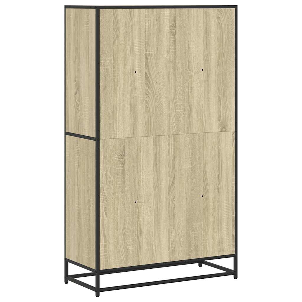 Bokhylle Sonoma Eik 80,5x35x139 cm