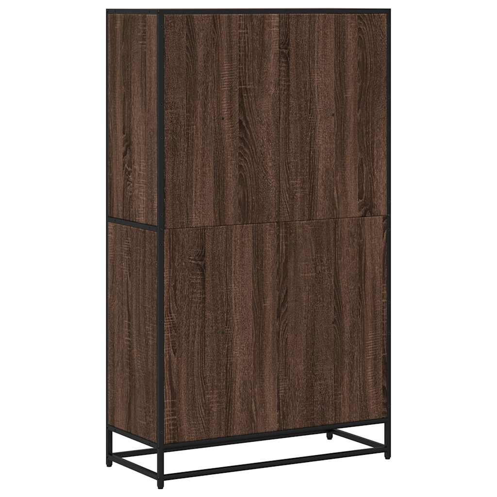 Bokhylle Brun Eik 80,5x35x139 cm