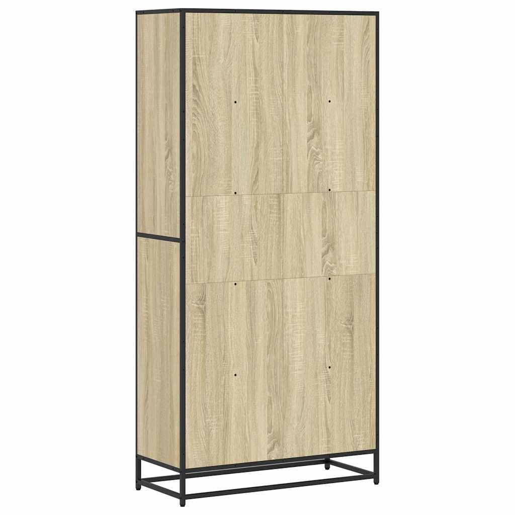 Bokhylle Sonoma Eik 80,5x35x170,5 cm
