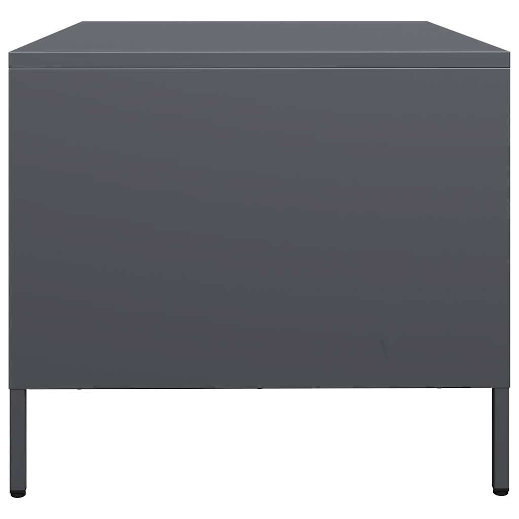 Salongbord Sofabord DIV. antrasitt 101,5x50x43,5 cm kaldvalset stål