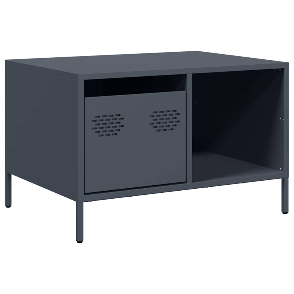 Salongbord Sofabord DIV. antrasitt 68,5x50x43,5 cm kaldvalset stål