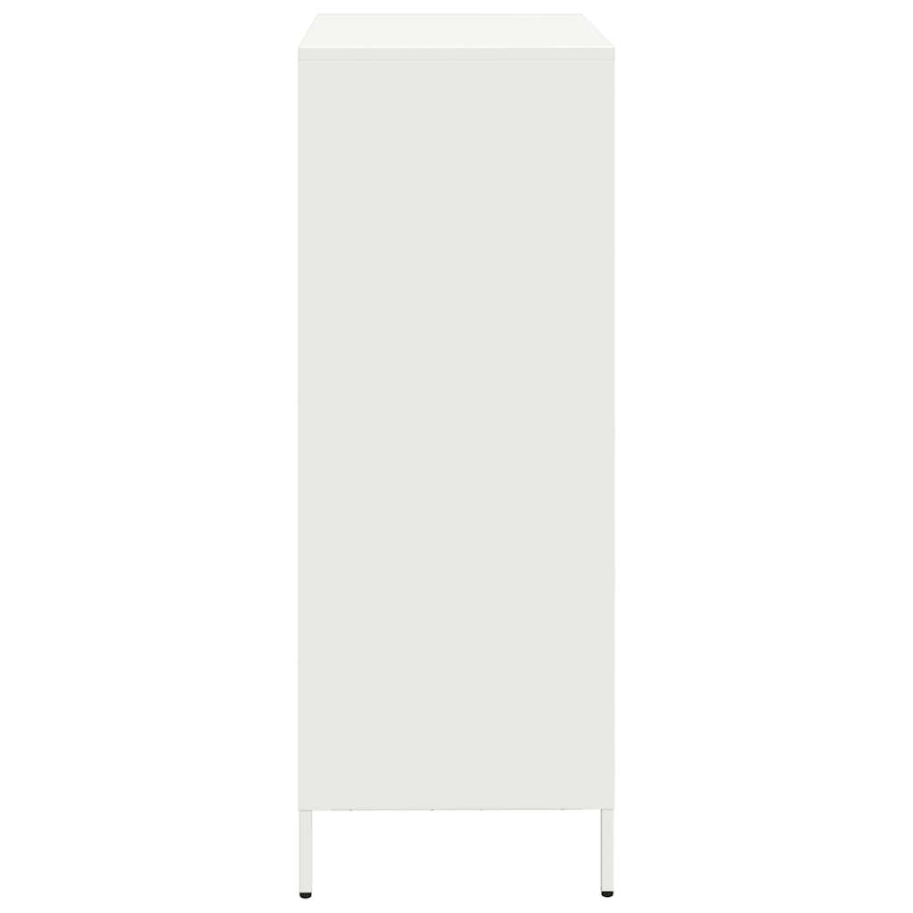Skap Hvit 39x35x103,5 cm stål