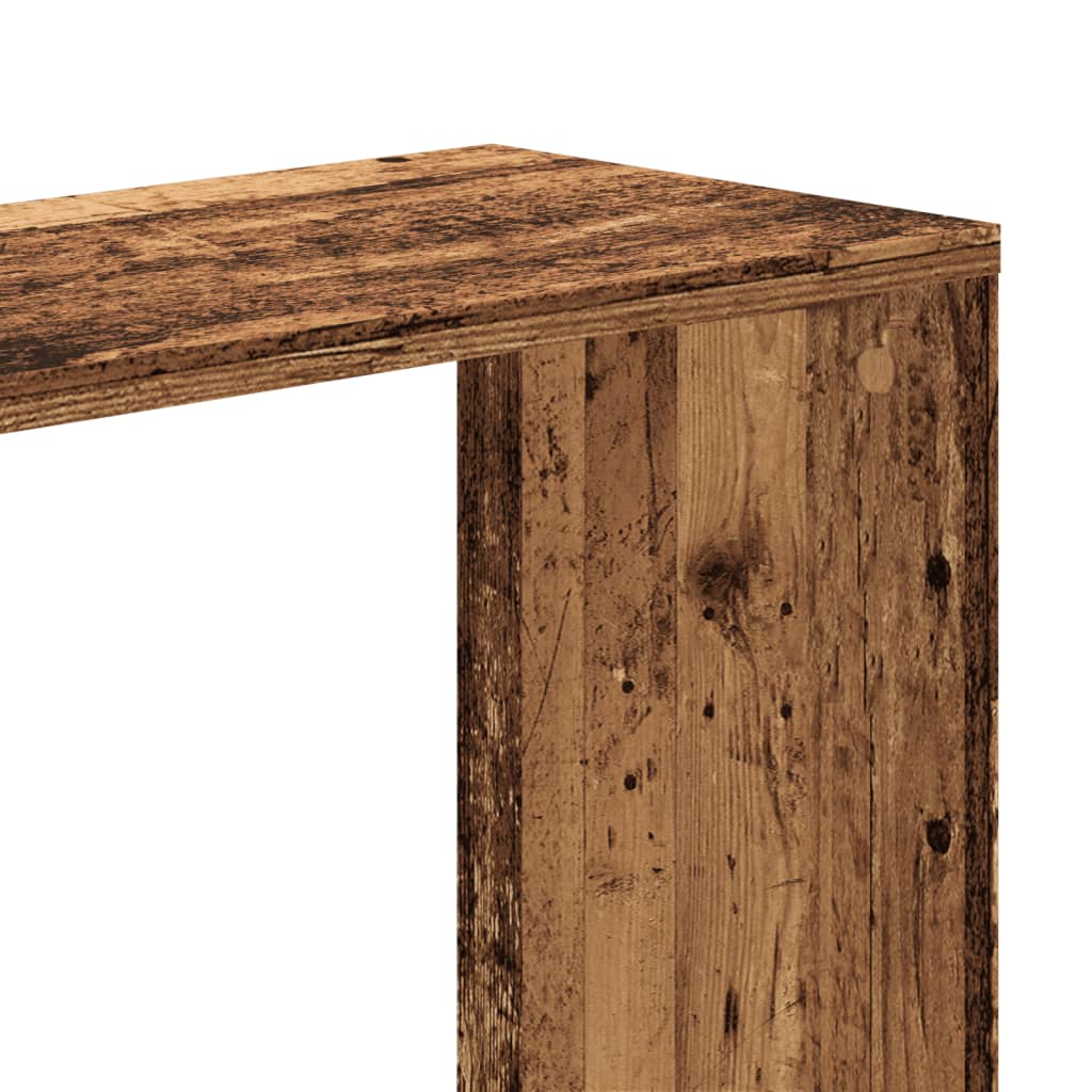 Bokhylle Gammelt Tre 5 etasjer 80,5x23,5x162,5cm