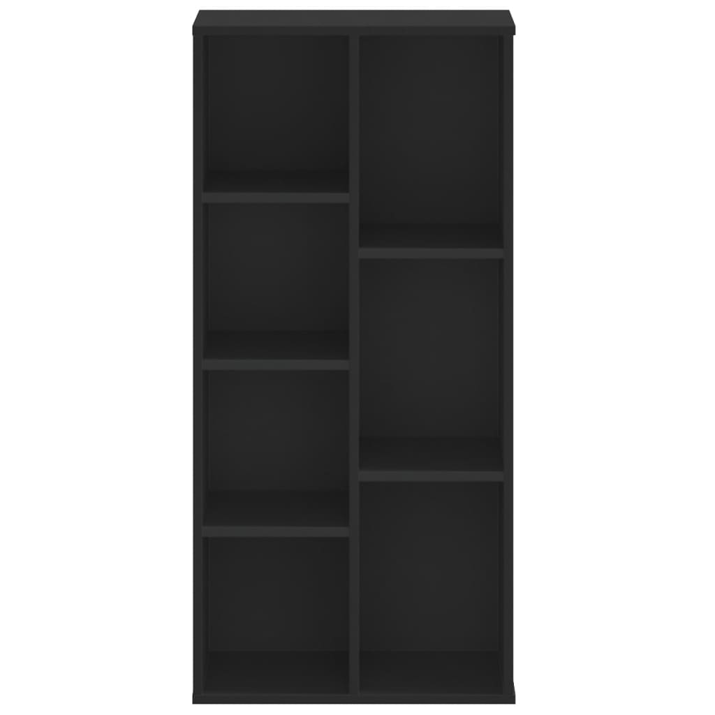 Bokhylle Svart 50x25x105 cm