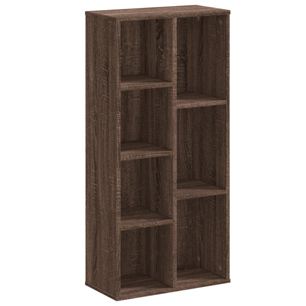 Bokhylle Brun Eik 50x25x105 cm