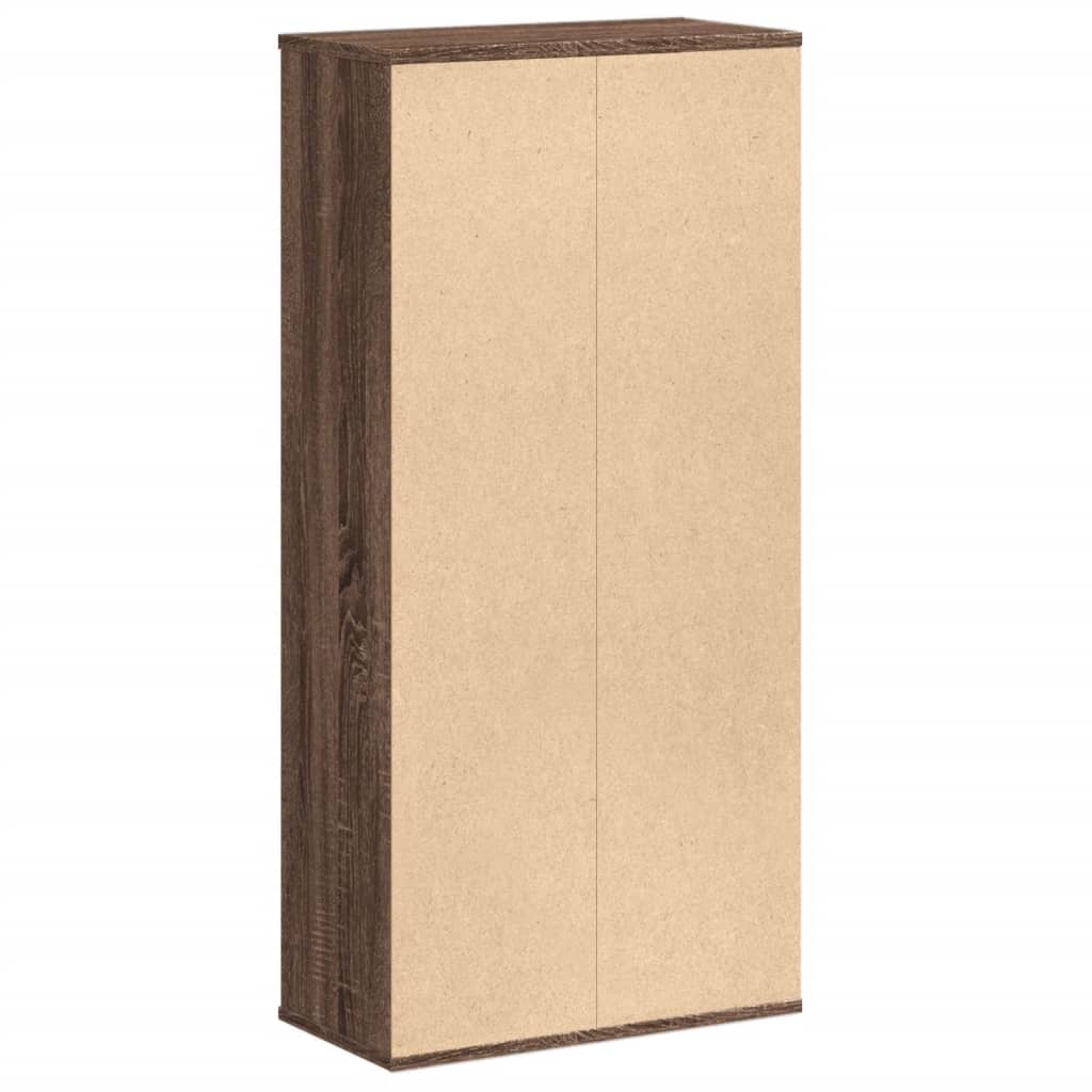 Bokhylle Brun Eik 50x25x105 cm