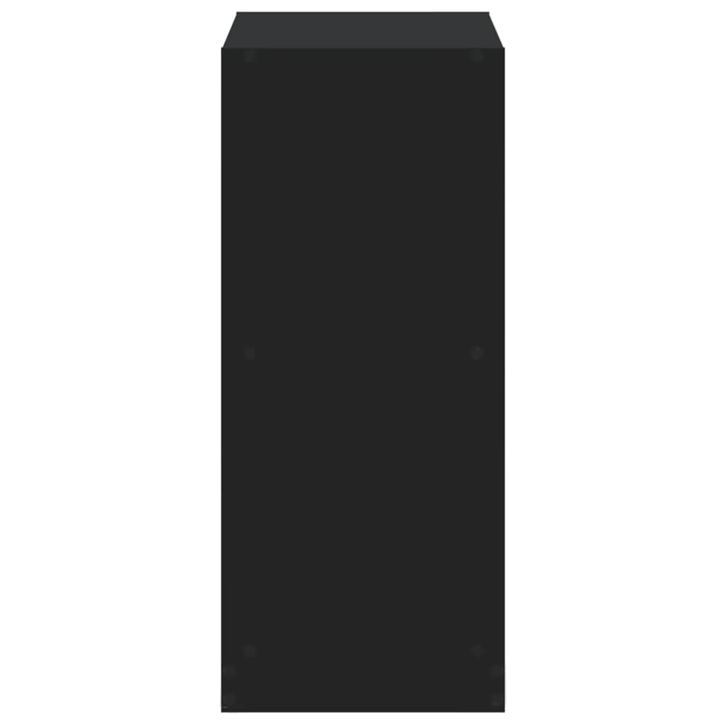 Bokhylle Svart 68,5x32x75 cm