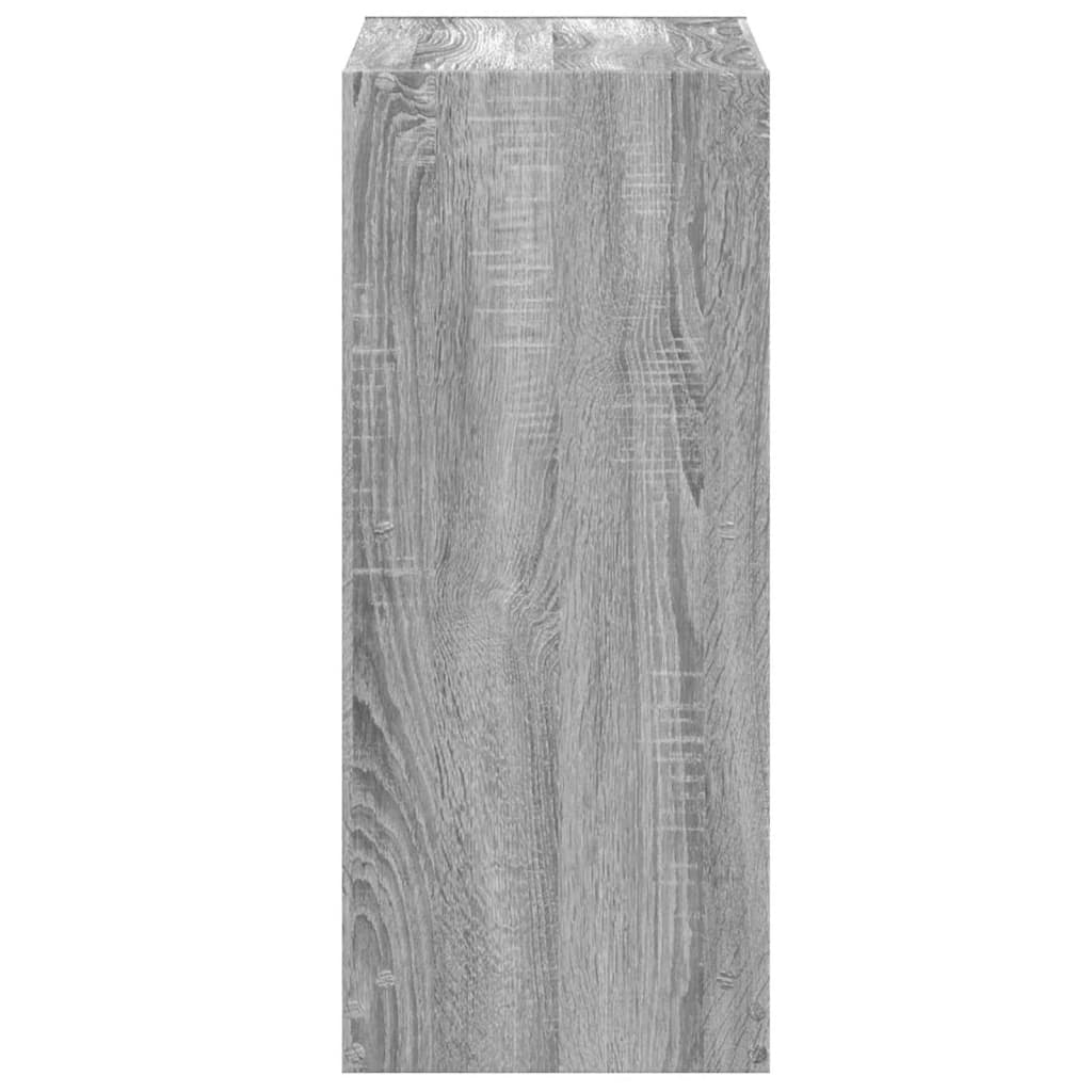 Bokhylle Sonoma Grå 68,5x32x75 cm