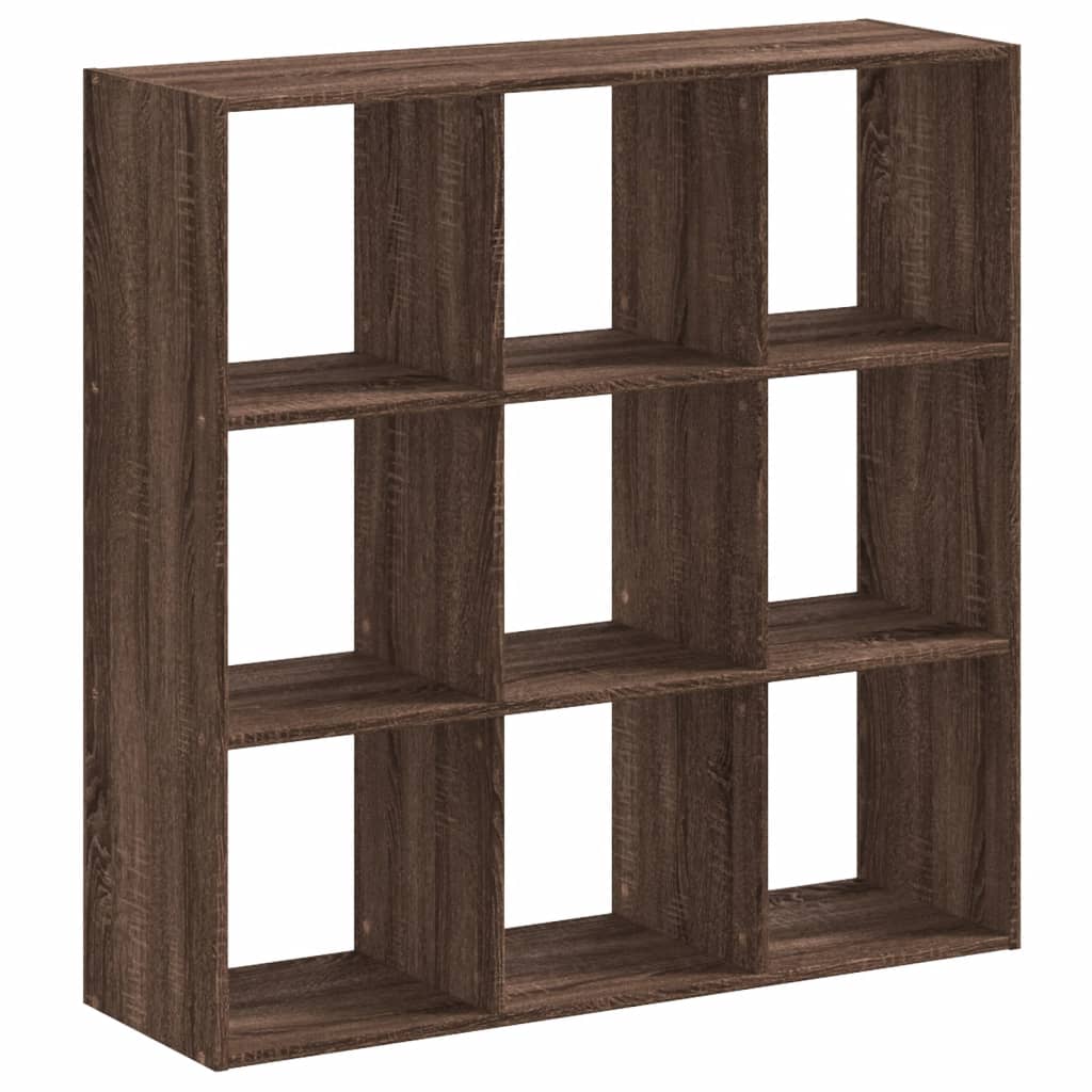 Bokhylle Brun Eik 102x32x102 cm