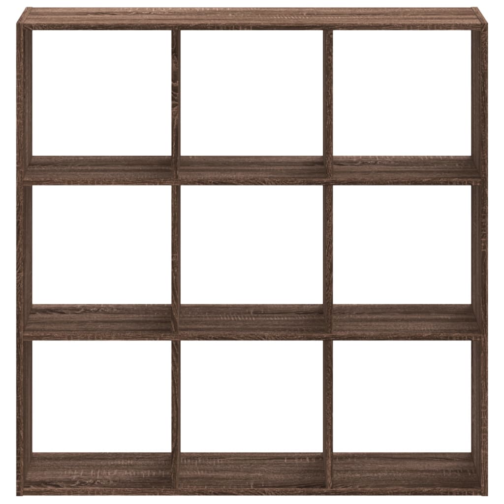 Bokhylle Brun Eik 102x32x102 cm