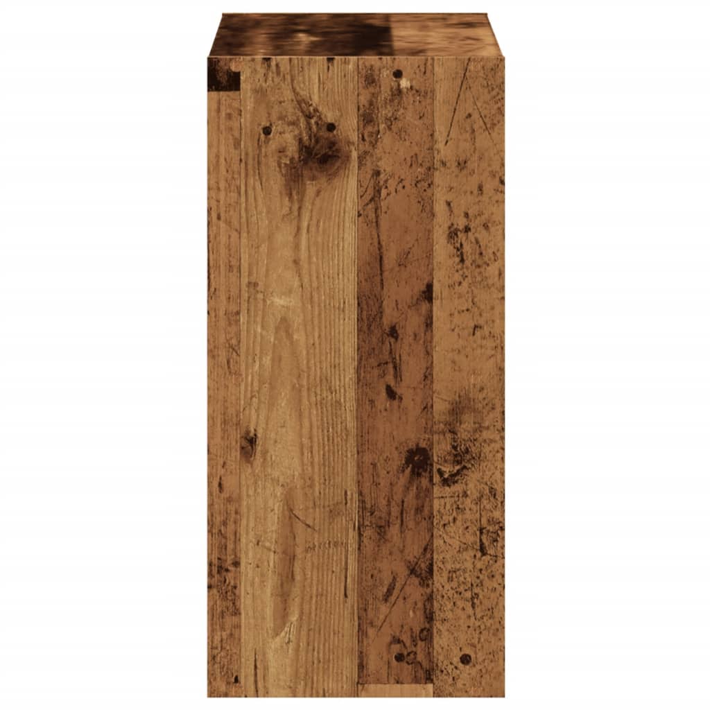 Bokhylle Gammelt Tre 68,5x32x68,5 cm