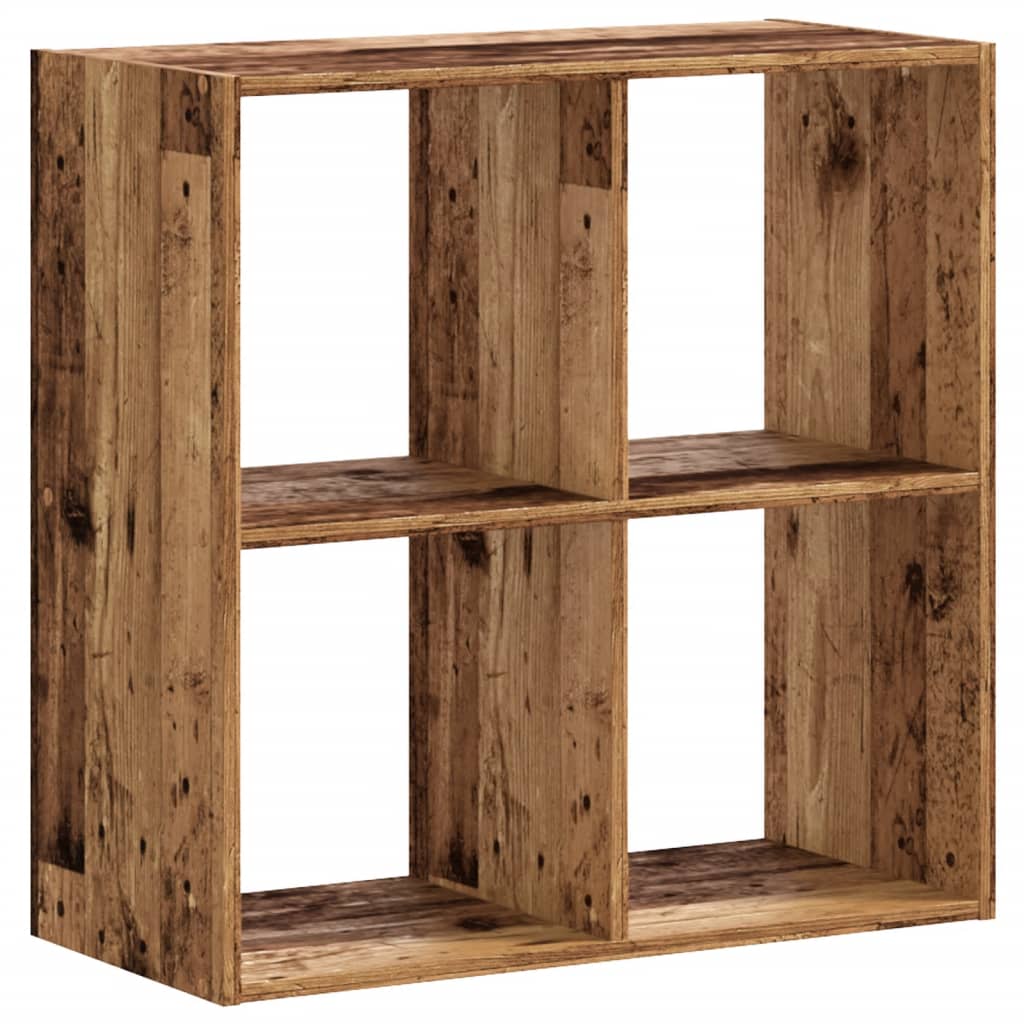 Bokhylle Gammelt Tre 68,5x32x68,5 cm