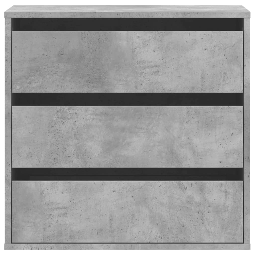Kommode Betonggrå 60x41x58 cm