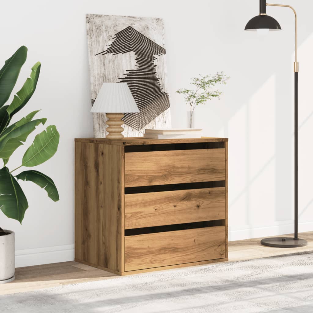 Kommode Brun Eik 60x41x58 cm
