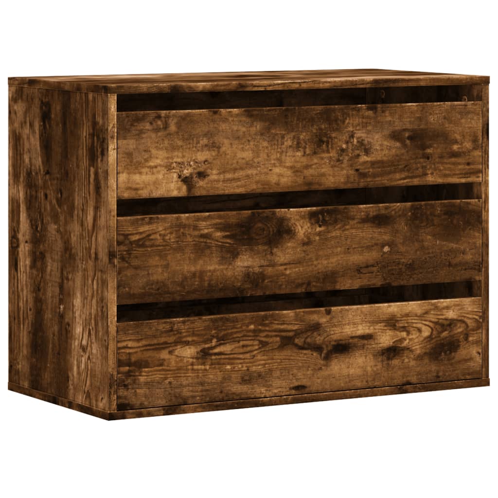 Kommode Røkt Eik 80x41x58 cm