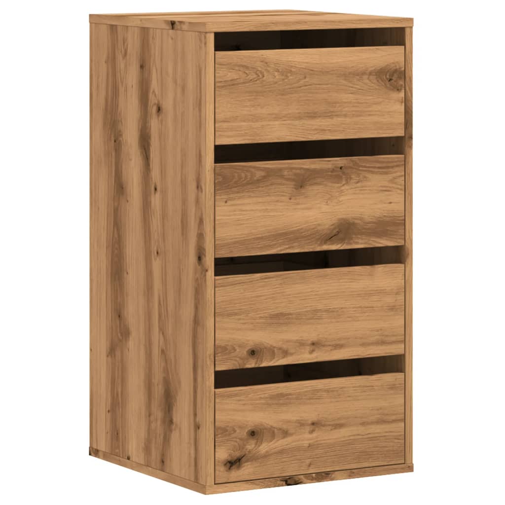Kommode Brun Eik 40x41x76 cm
