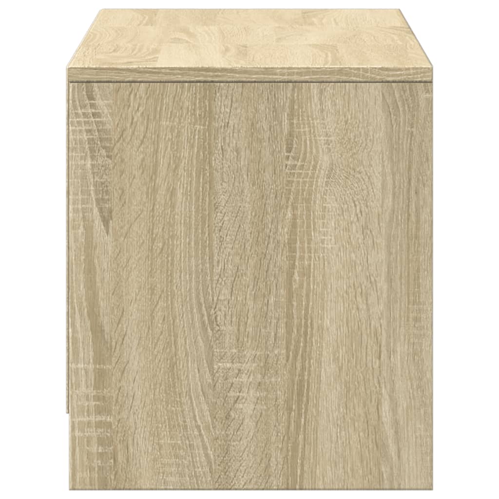 TV-Møbel Sonoma Eik TV-benk med LED 97x34x40 cm