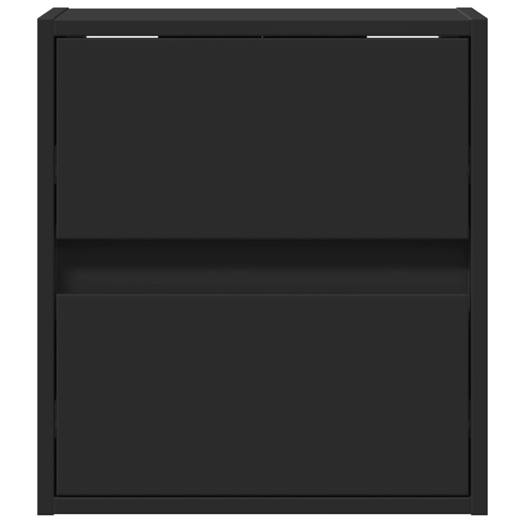 TV-Møbel Svart Tv-benk med LED 41x31x45 cm