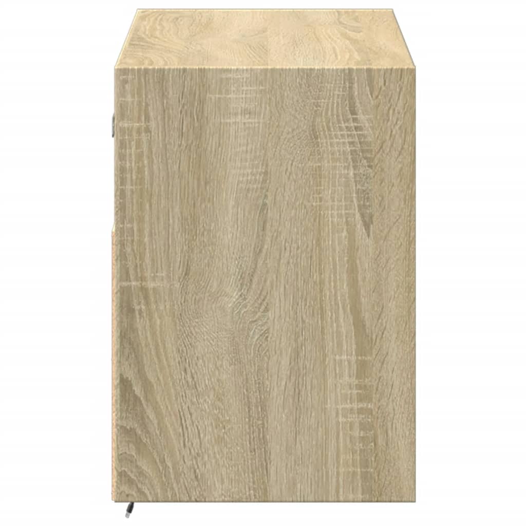 TV-Møbel Sonoma Eik TV-benk med LED 100x31x45 cm