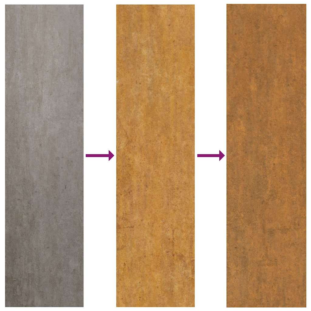 Peiskule 50x50x51 cm Værbestandig Stål
