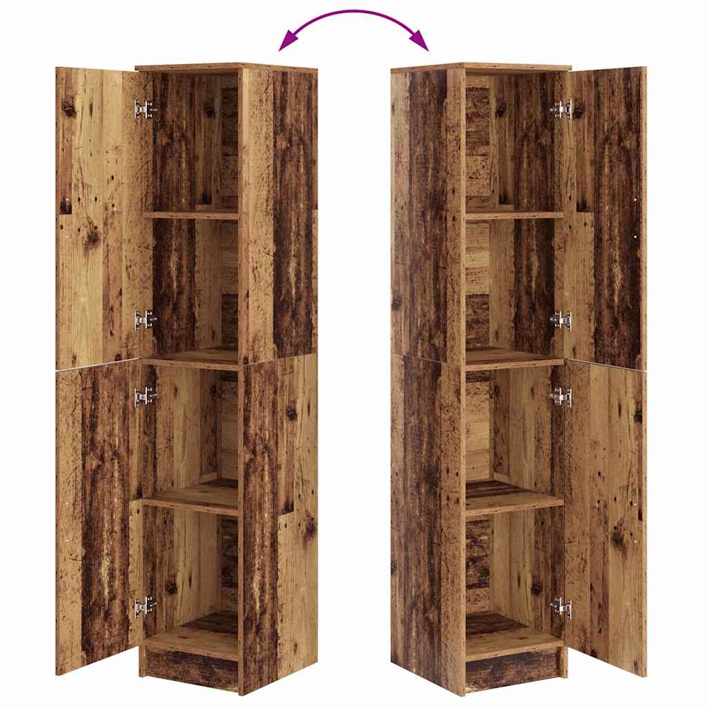 Skap Gammelt Tre 35 x 39 x 168 cm