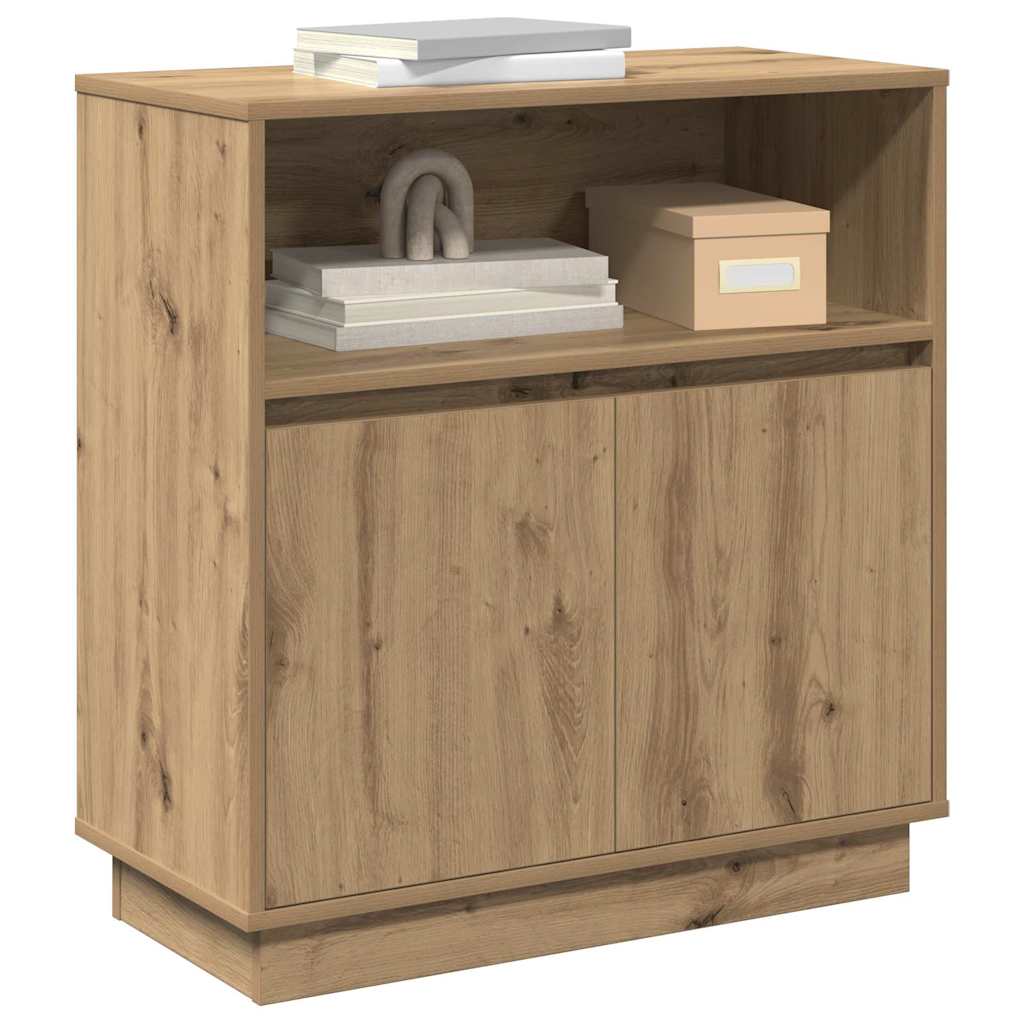 Skjenk Artisan Eik med LED 71x34,5x75 cm
