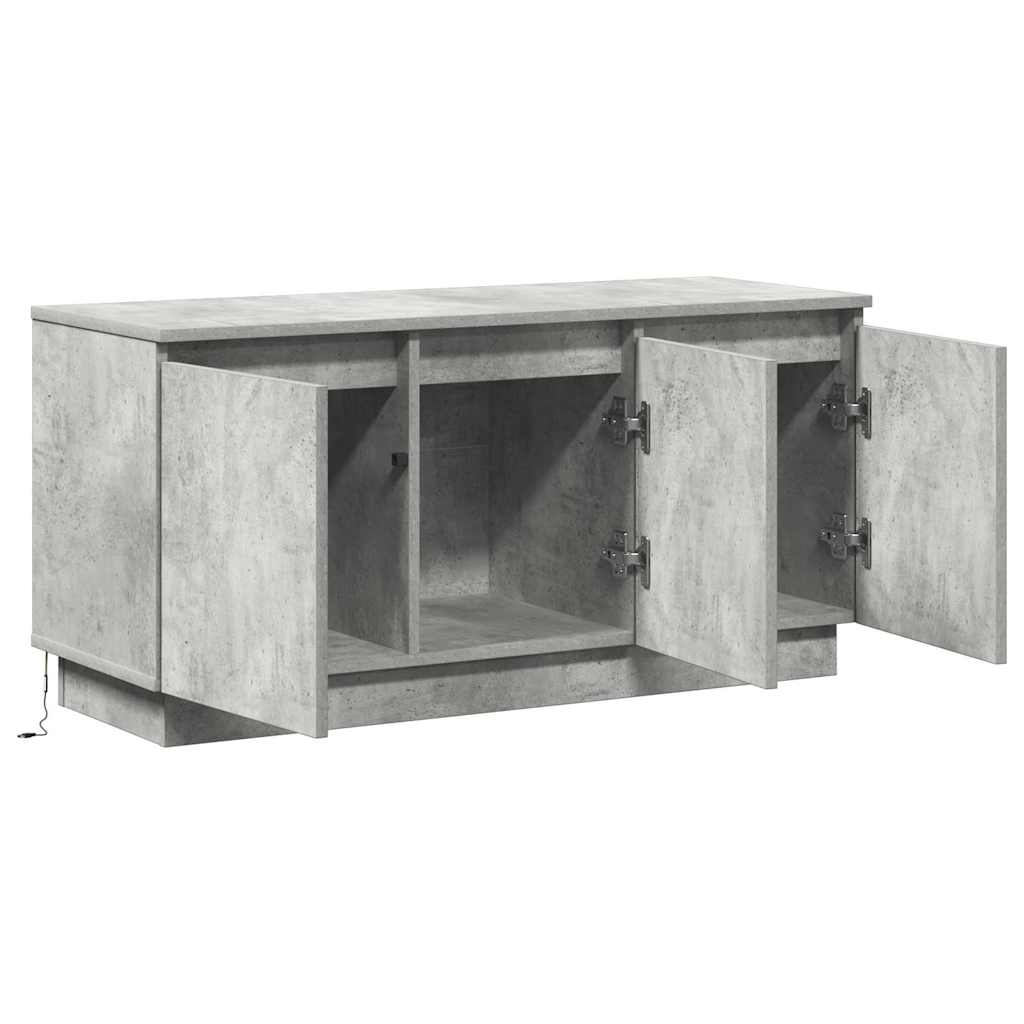 TV-Møbel Betonggrå 100x38x49 cm