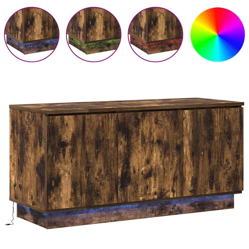 TV-Møbel Røkt Eik TV-skap 100x38x49 cm