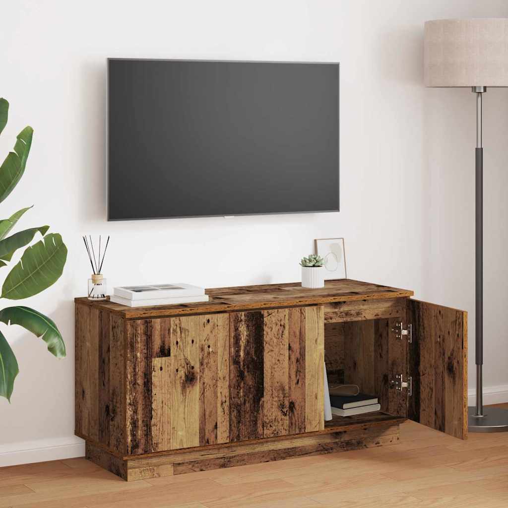 TV-Møbel Gammelt Tre TV skap 100x38x49 cm