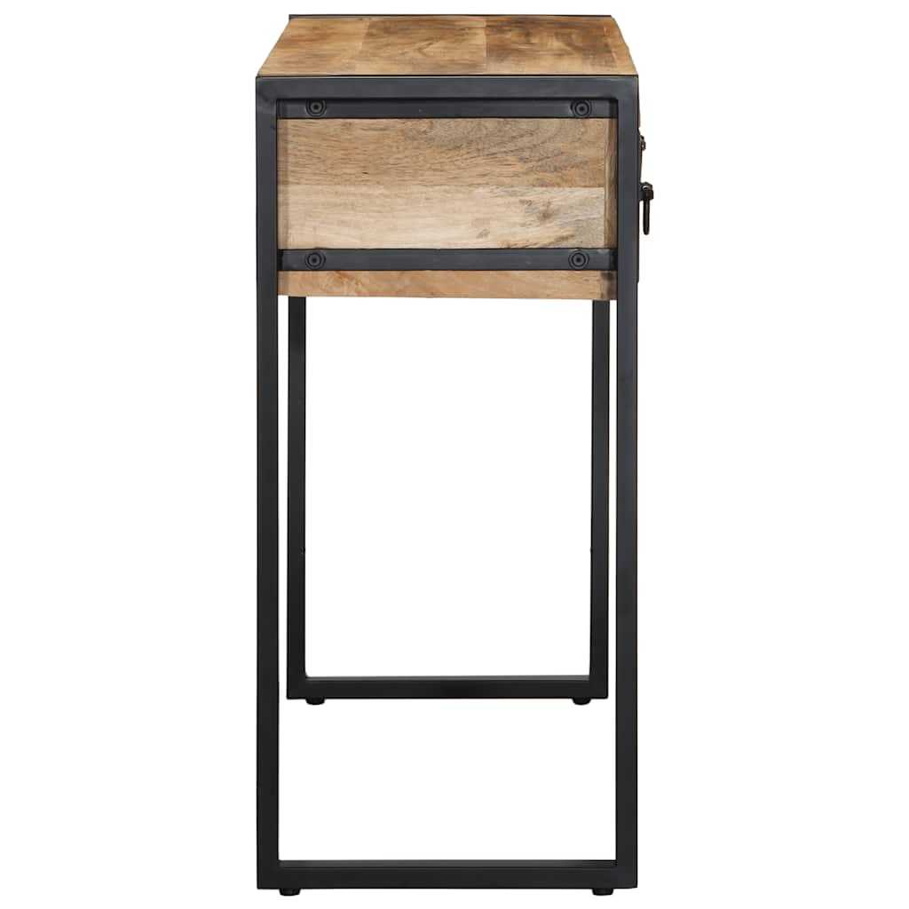 Avlastningsbord Konsollbord Tre 100x35x75 cm grovt heltre mangotre