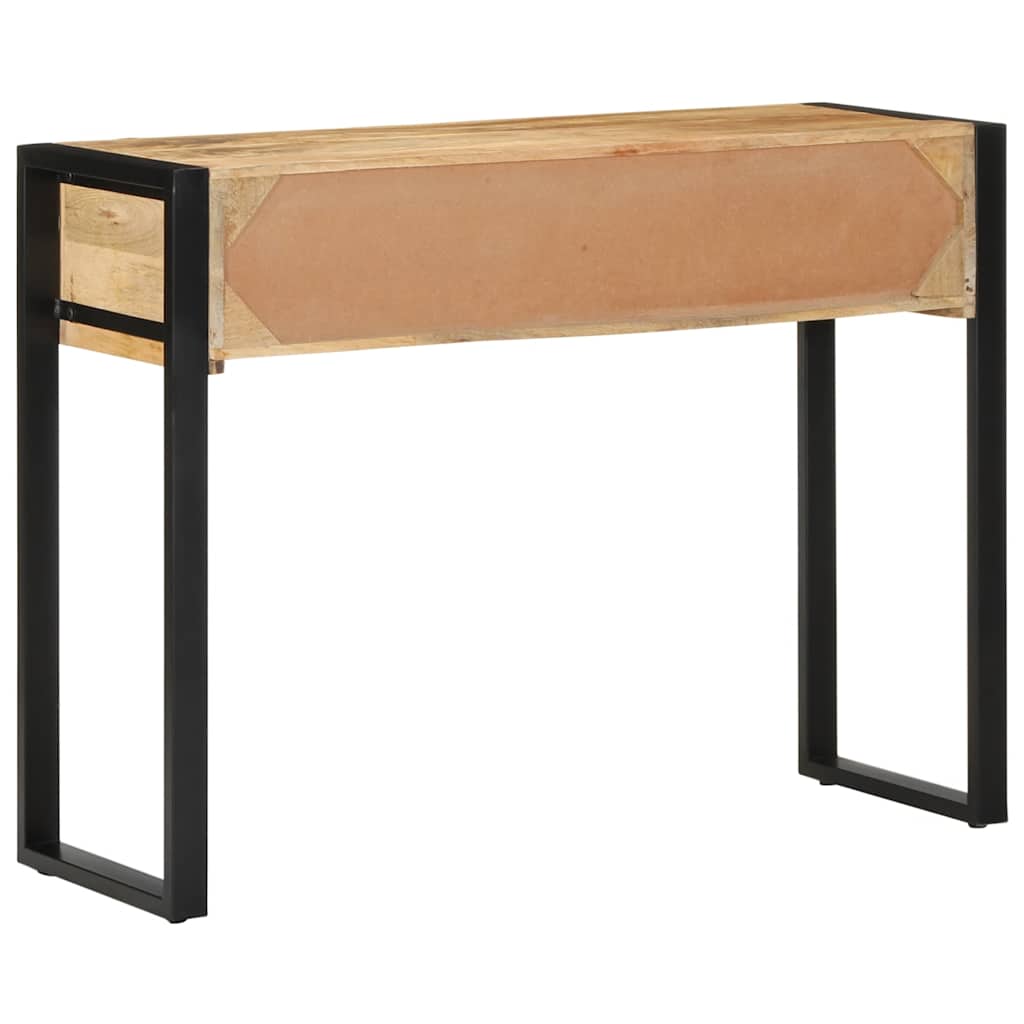 Avlastningsbord Konsollbord Tre 100x35x75 cm grovt heltre mangotre