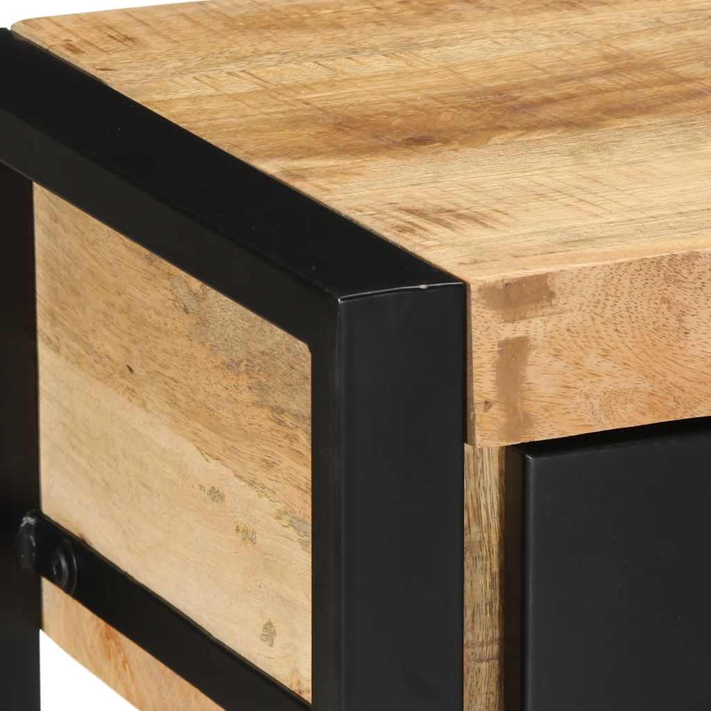 Avlastningsbord Konsollbord Tre 100x35x75 cm grovt heltre mangotre