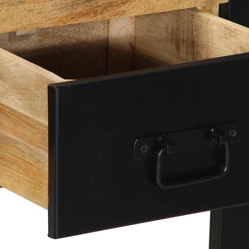 Avlastningsbord Konsollbord Tre 100x35x75 cm grovt heltre mangotre