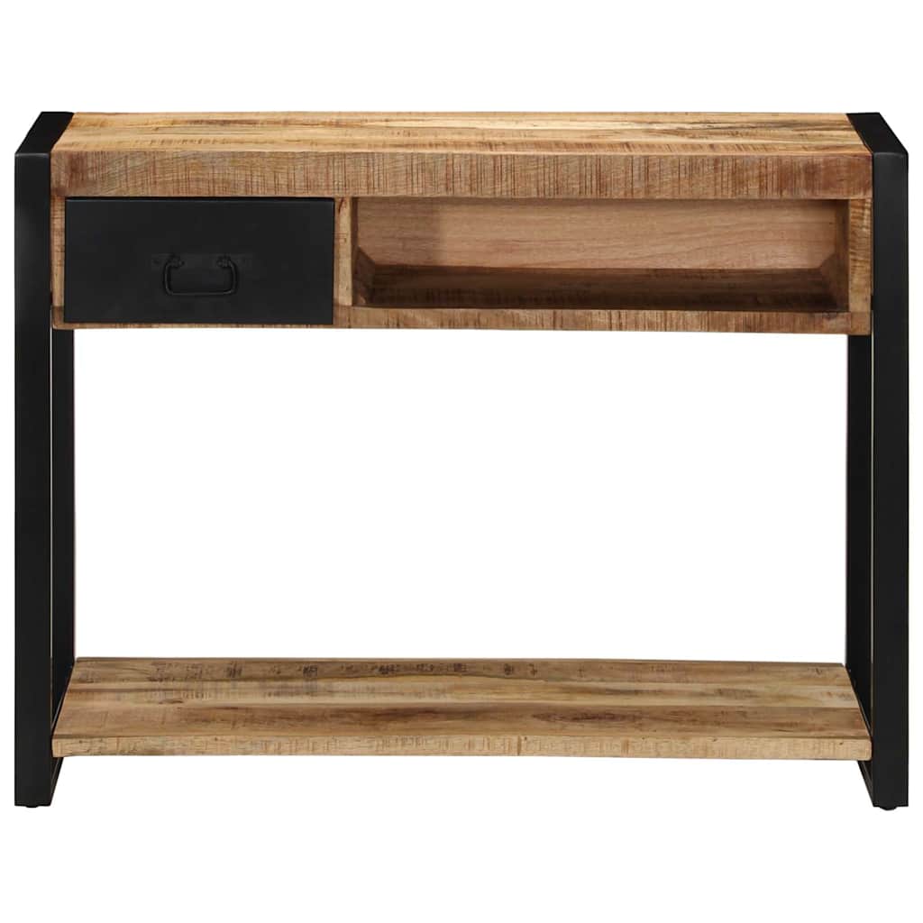 Avlastningsbord Konsollbord Tre 100x35x75 cm grovt heltre mangotre
