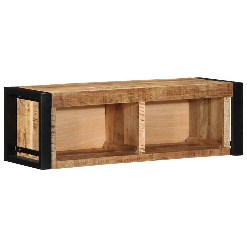 TV-Møbel Tre Tv-benk 80x30x25 cm grovt heltre mangotre