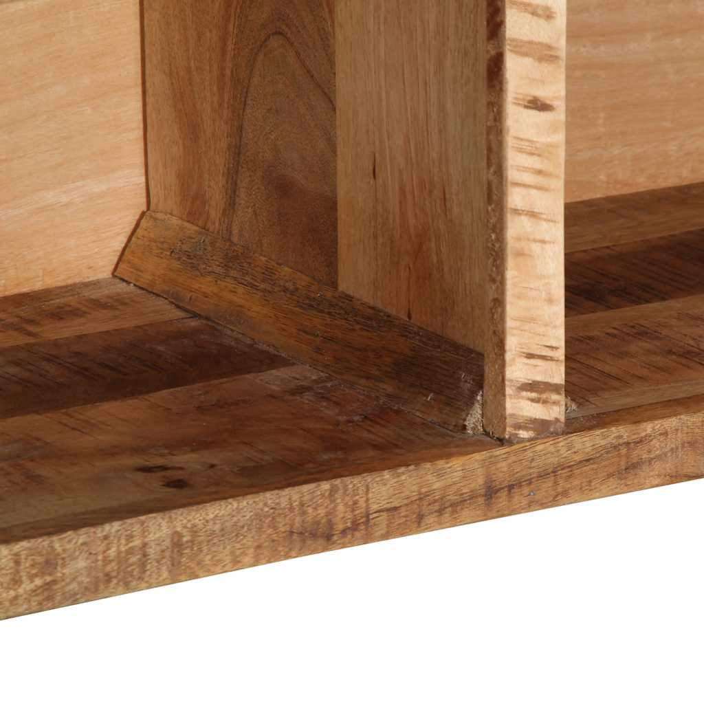 TV-Møbel Tre Tv-benk 80x30x25 cm grovt heltre mangotre