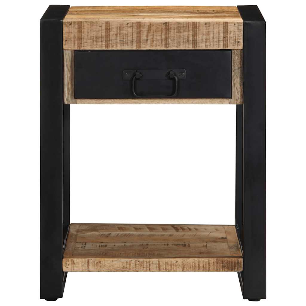 Sidebord Tre 40x40x50 cm grovt heltre mango