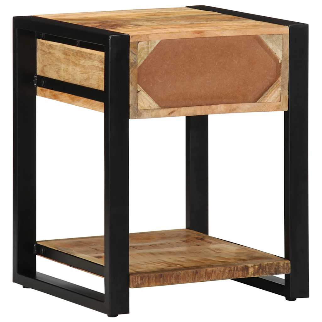 Sidebord Tre 40x40x50 cm grovt heltre mango