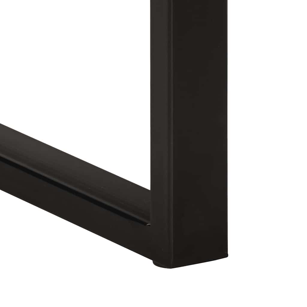 Sidebord Tre flerfarget 35x35x50 cm gjenvunnet heltre