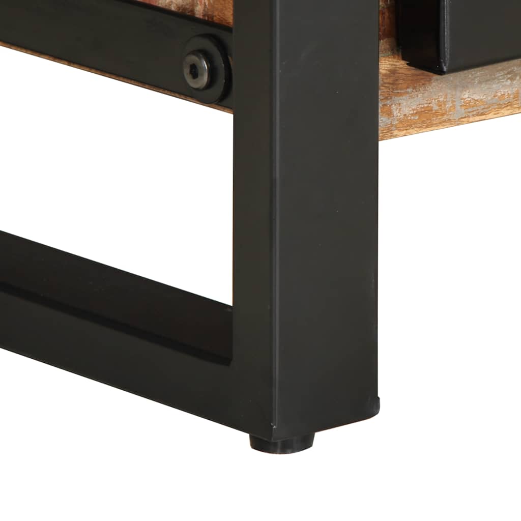 Salongbord Sofabord Tre Gjenvunnet Heltre flerfarget 90x50x36 cm