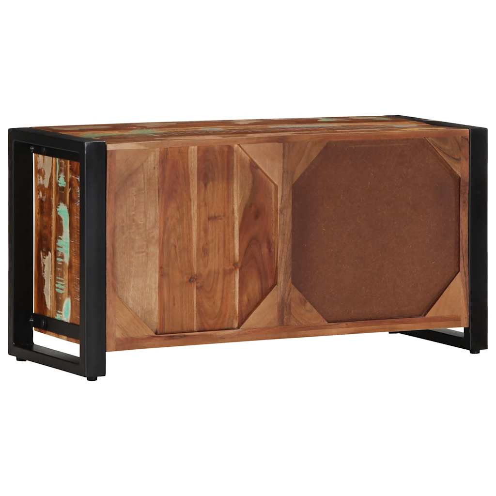 TV-Møbel Tre TV-benk gjenvunnet heltre 80x30x40 cm