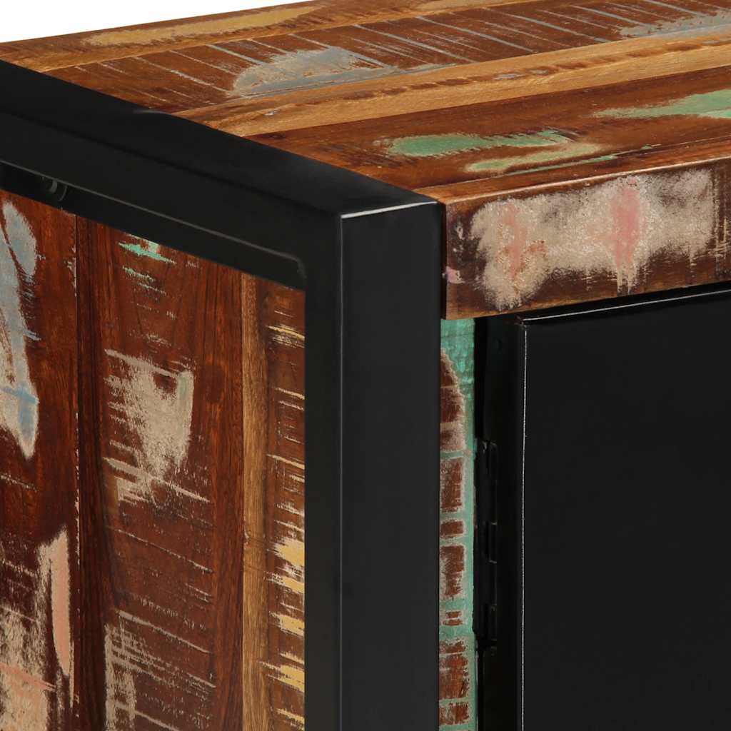 TV-Møbel Tre TV-benk gjenvunnet heltre 80x30x40 cm