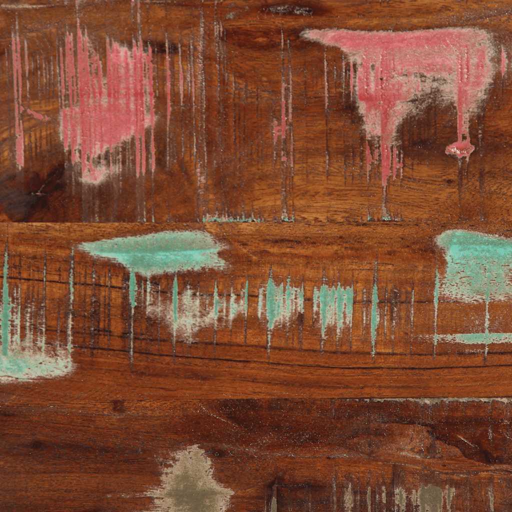 TV-Møbel Tre TV-benk gjenvunnet heltre 80x30x40 cm