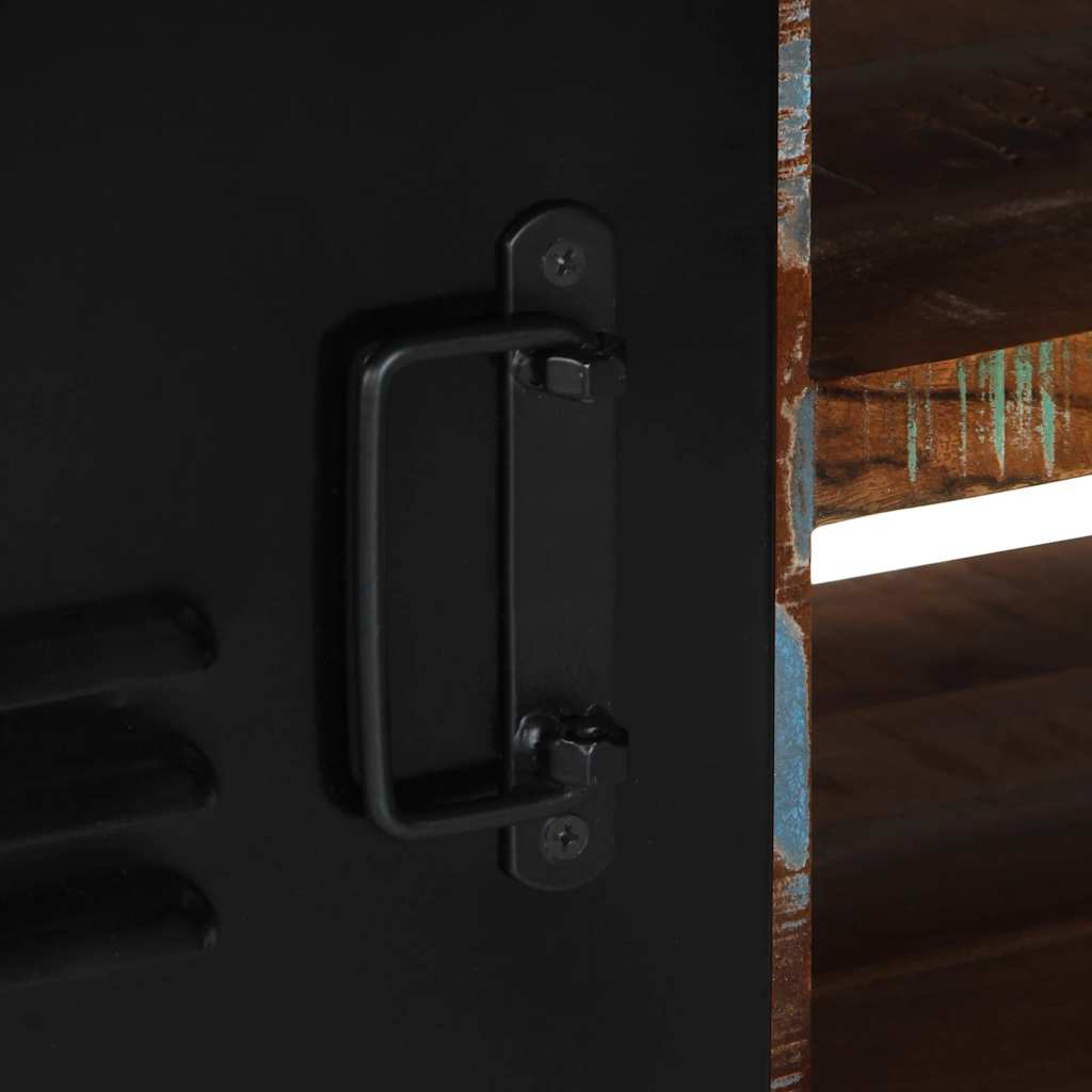 TV-Møbel Tre TV-benk gjenvunnet heltre 80x30x35 cm