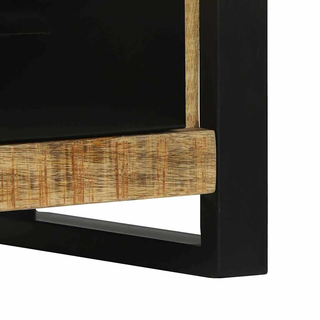Baderomskap med hylle Brun 40 x 30 x 90 cm Massivt mangotre